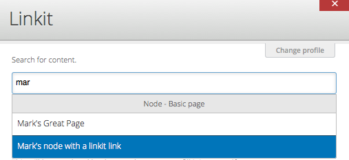 Using Linkit module to more easily create links in Drupal CMS