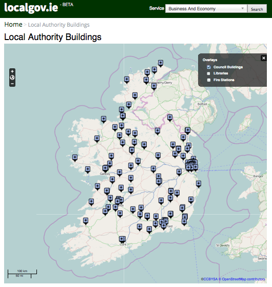 OpenStreetMaps and Open Layers in Drupal for Ireland's Local Government sector
