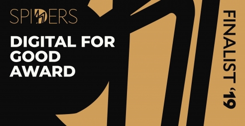 Spiders Finalist 2019 - Digital for Good Award