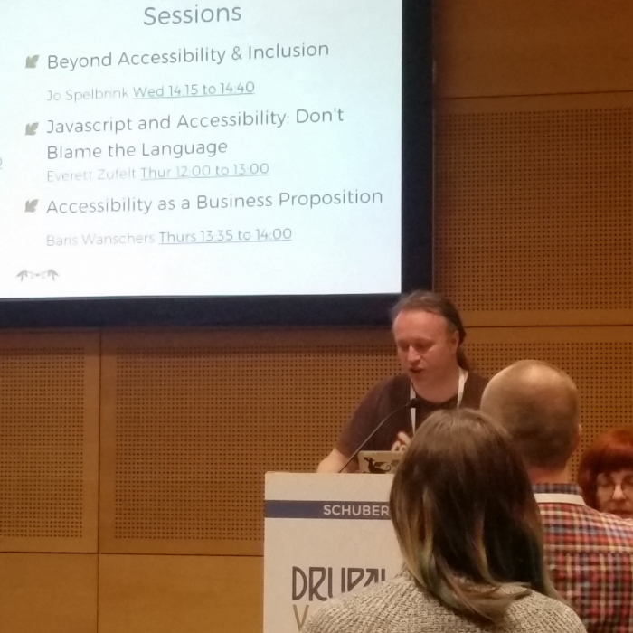 Andrew Macpherson Speaking at DrupalCon Vienna 2017