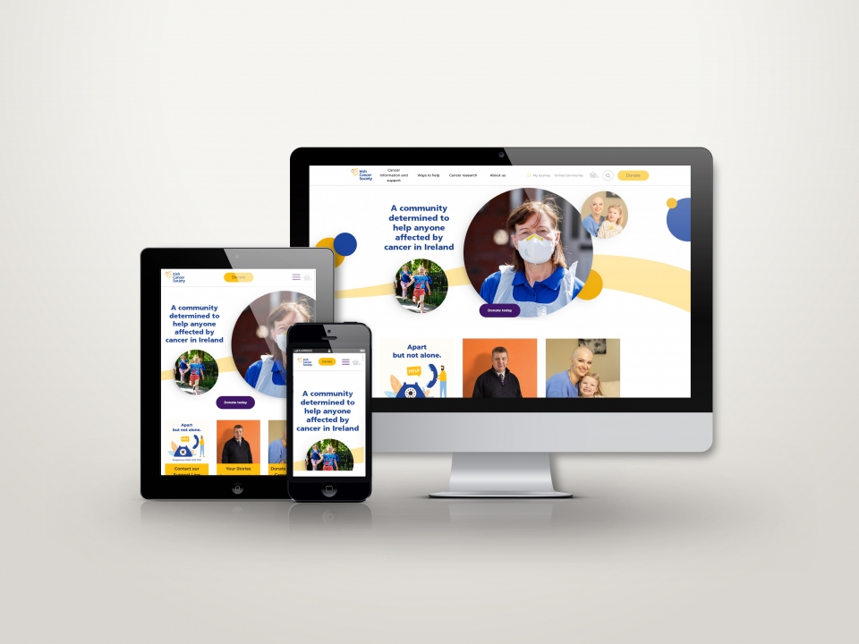 Cancer Society responsive design picture