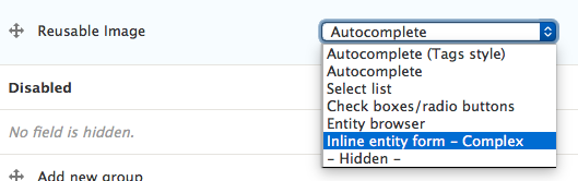 Drupal 8 Media inline entity form