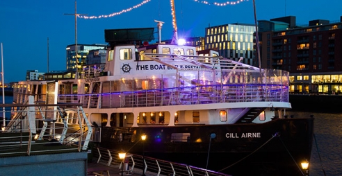 MV Cill Airne Boats hosts DrupalCon welcome party in Dublin