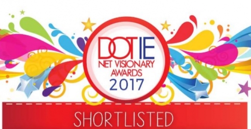 Shortlisted badge for Dot IE Net Visionary Awards
