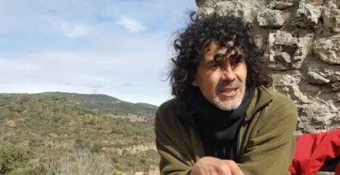 Jaime Seuma in the mountains