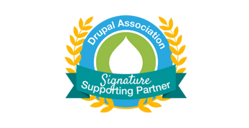 Annertech's Drupal Association Signature Supporting Partner badge