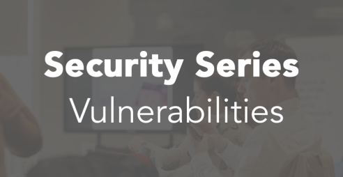 Thumbnail with website security and vulnerabilities text on it.