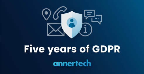 Five years of GDPR