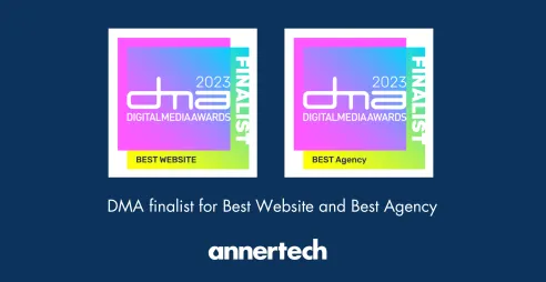 Annertech is a finalist for the Best Agency and Best Website category in the Digital Media Awards
