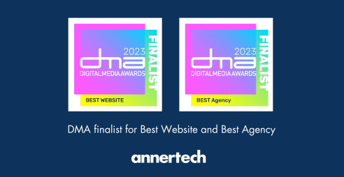 Annertech is a finalist for the Best Agency and Best Website category in the Digital Media Awards