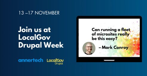 LocalGov Drupal week takes place from 13 to 17 November