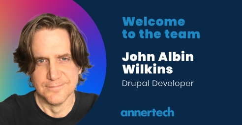 Welcome back to Annertech, Frontend Developer John Albin Wilkins.