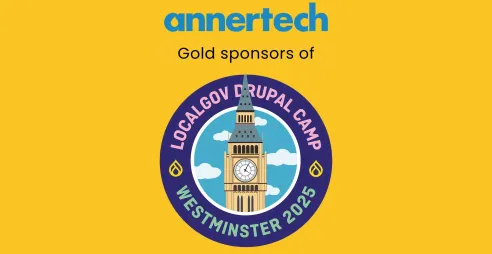 Annertech is a gold sponsor of LocalGov Drupal Camp 