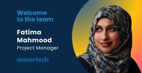 Welcome to the Annertech team Fatima Mahmood, project manager