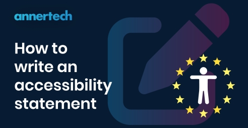 How to write an accessibility statement.