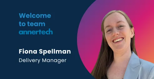 Welcome to team Annertech, Fiona Spellman, delivery manager