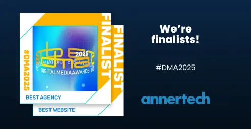 Annertech is a finalist in Best Agency and Best Website categories for the 2025 Digital Media Awards