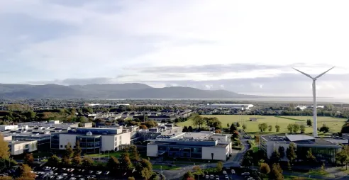 A birds-eye view of Dundalk Institute of Technology