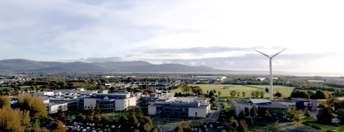 A birds eye view of the Dundalk Institute of Technology