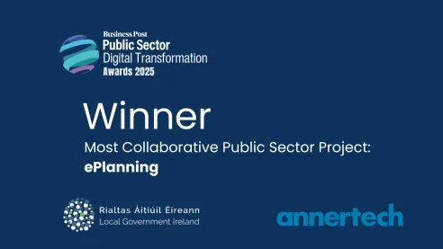 Digital Transformation Award Winner: Local Government Ireland’s ePlanning website