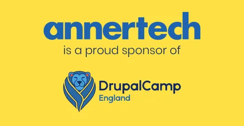 Annertech is a proud sponsor of DrupalCamp England