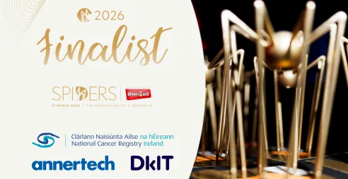 Annertech, NCRI and DKiT's websites are 2026 Spider Awards finalists