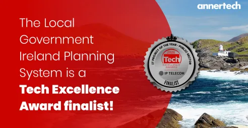 The Local Government Ireland Planning System is a Tech Excellence Award finalist