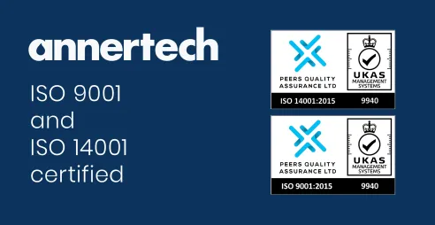 Annertech: We are ISO 9001 and ISO 14001 certified!
