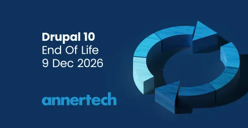 Drupal 10 reaches End of Life on 9 December 2026.