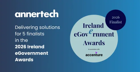 Annertech: Delivering solutions for 5 finalists in the 2026 Ireland eGovernment Awards.