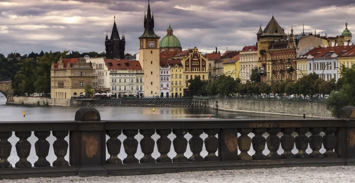 Prague's old buildings