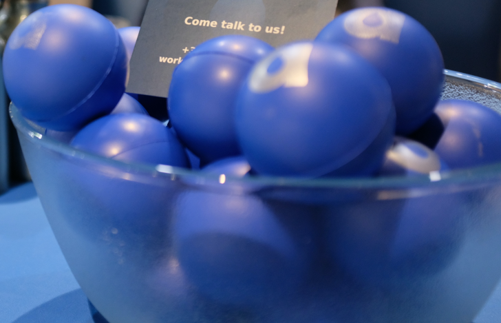 Annertech branded stress balls