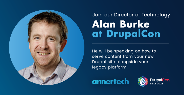 Alan Burke will be presenting at DrupalCon Lille. The topic is: “Having your cake, and eating it too: Using Varnish to serve content from your new Drupal site alongside your Legacy platform - keeping two platforms live at the same time.”
