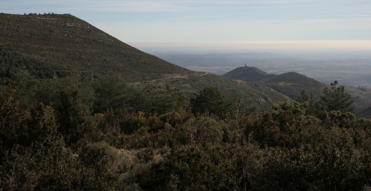 The mountains near La Foz in Spain