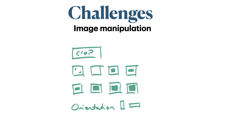 Challenges for media management in Drupal CMS include image manipulation