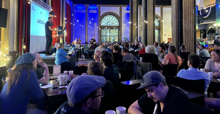 The room was packed for Trivia Night DrupalCon Barcelona 2024