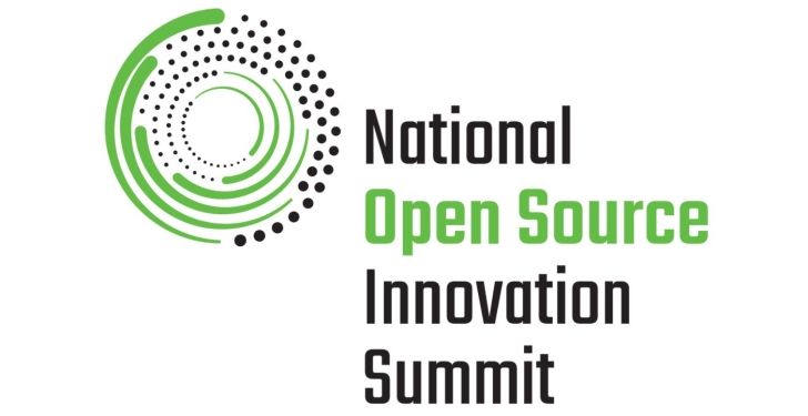 The green and grey National Open Source Innovation Summit logo.