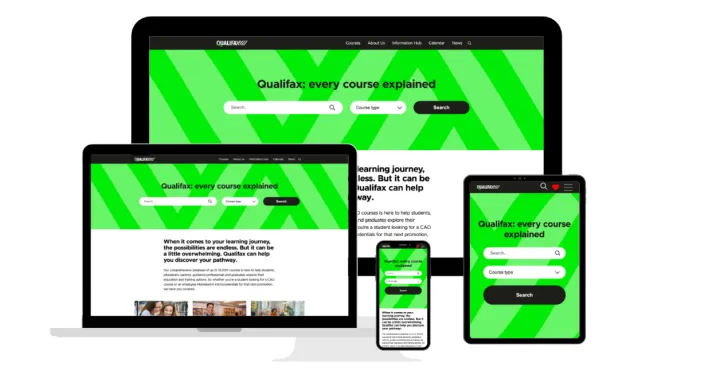 Qualifax's new website