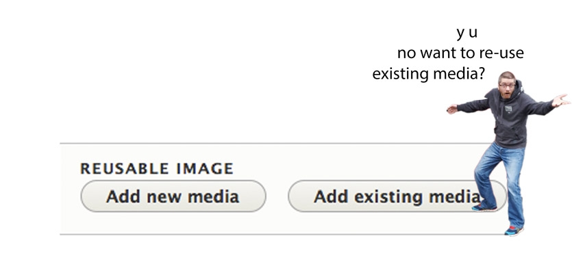 Drupal 8 reusable media