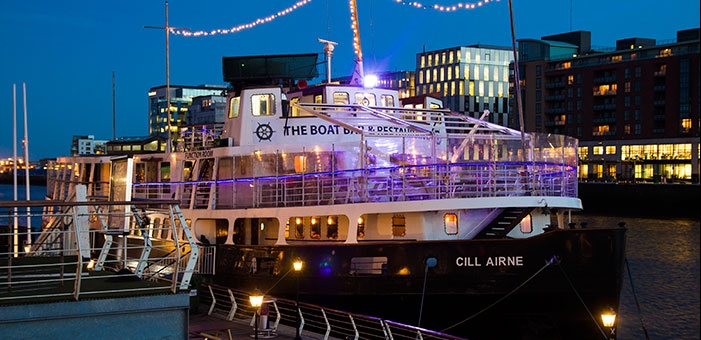 MV Cill Airne Boats hosts DrupalCon welcome party in Dublin