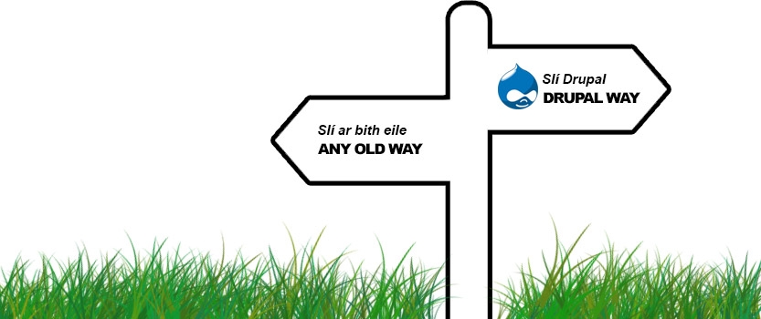 Implementing a Web Design the Drupal Way (not just any old way)