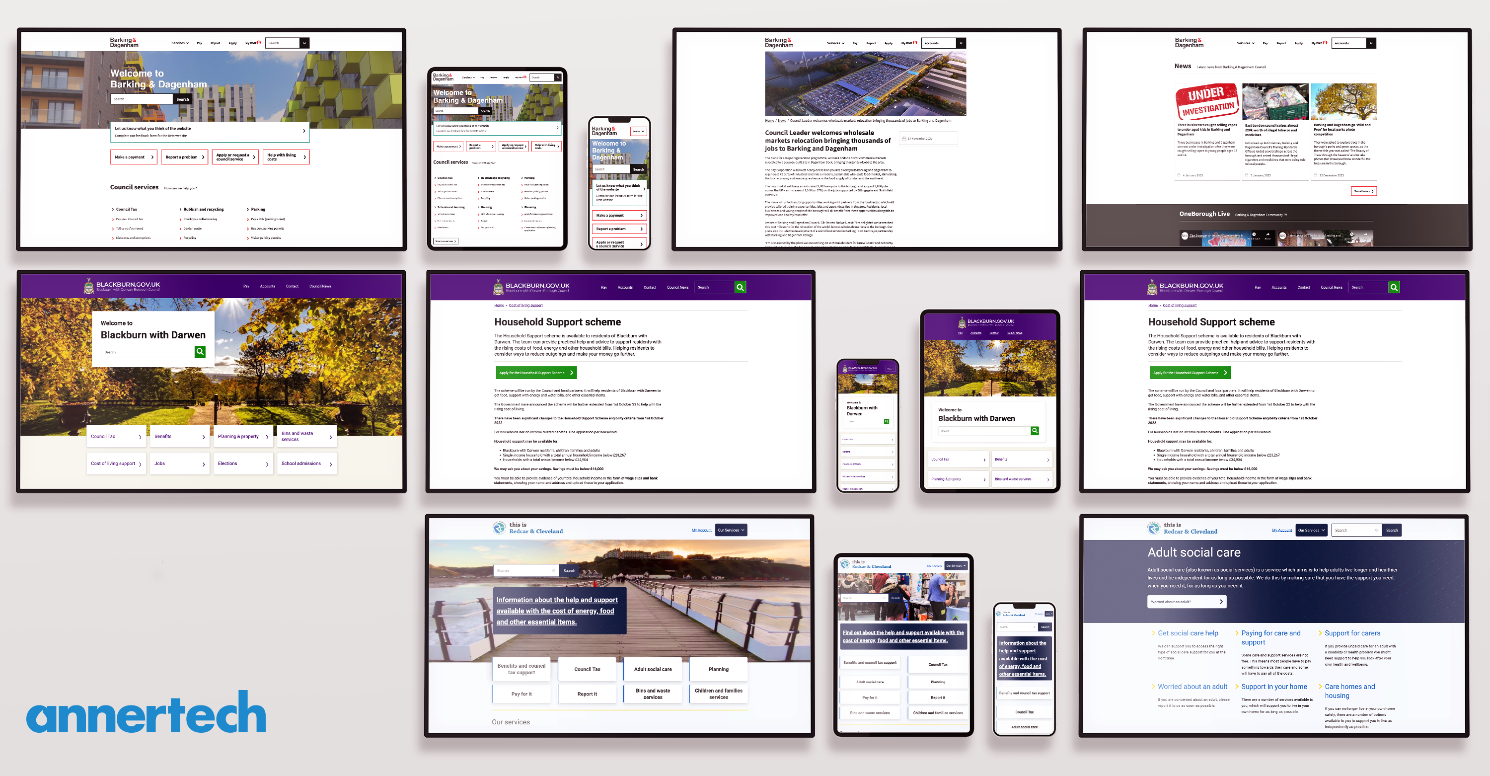 Some LGD websites that Annertech has worked on.