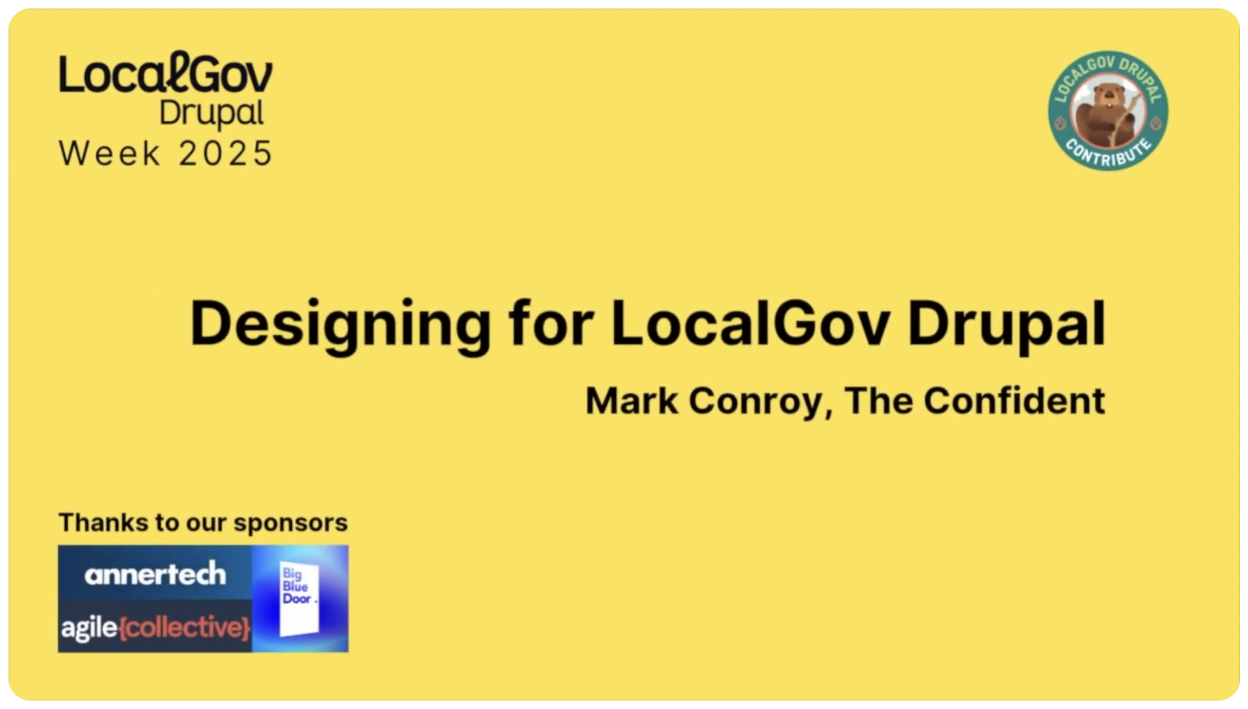Designing for LocalGov Drupal