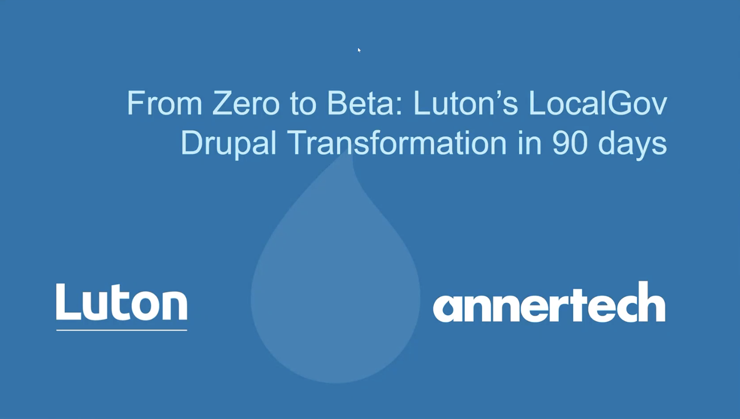 From Zero to Beta: Luton's LocalGov Drupal Transformation in 90 days