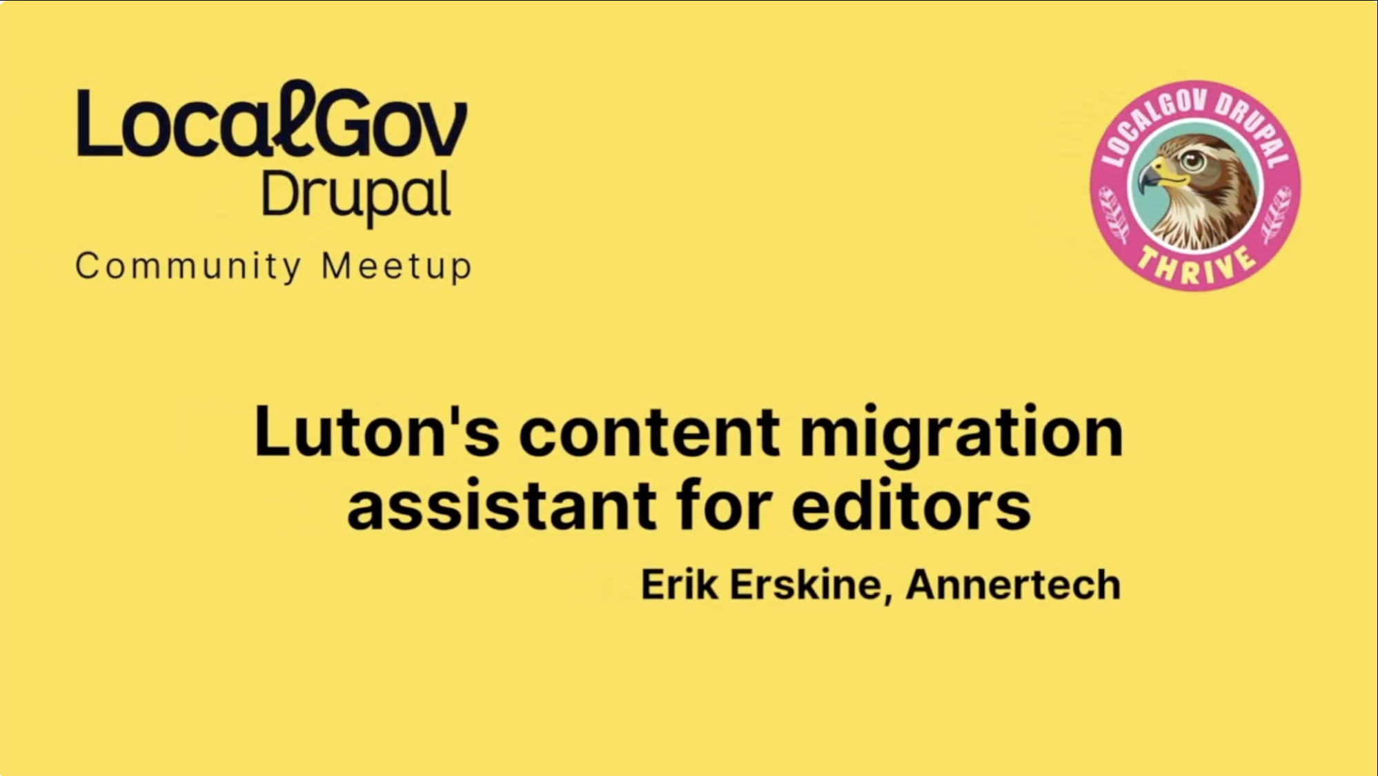 Luton's content migration assistant for editors