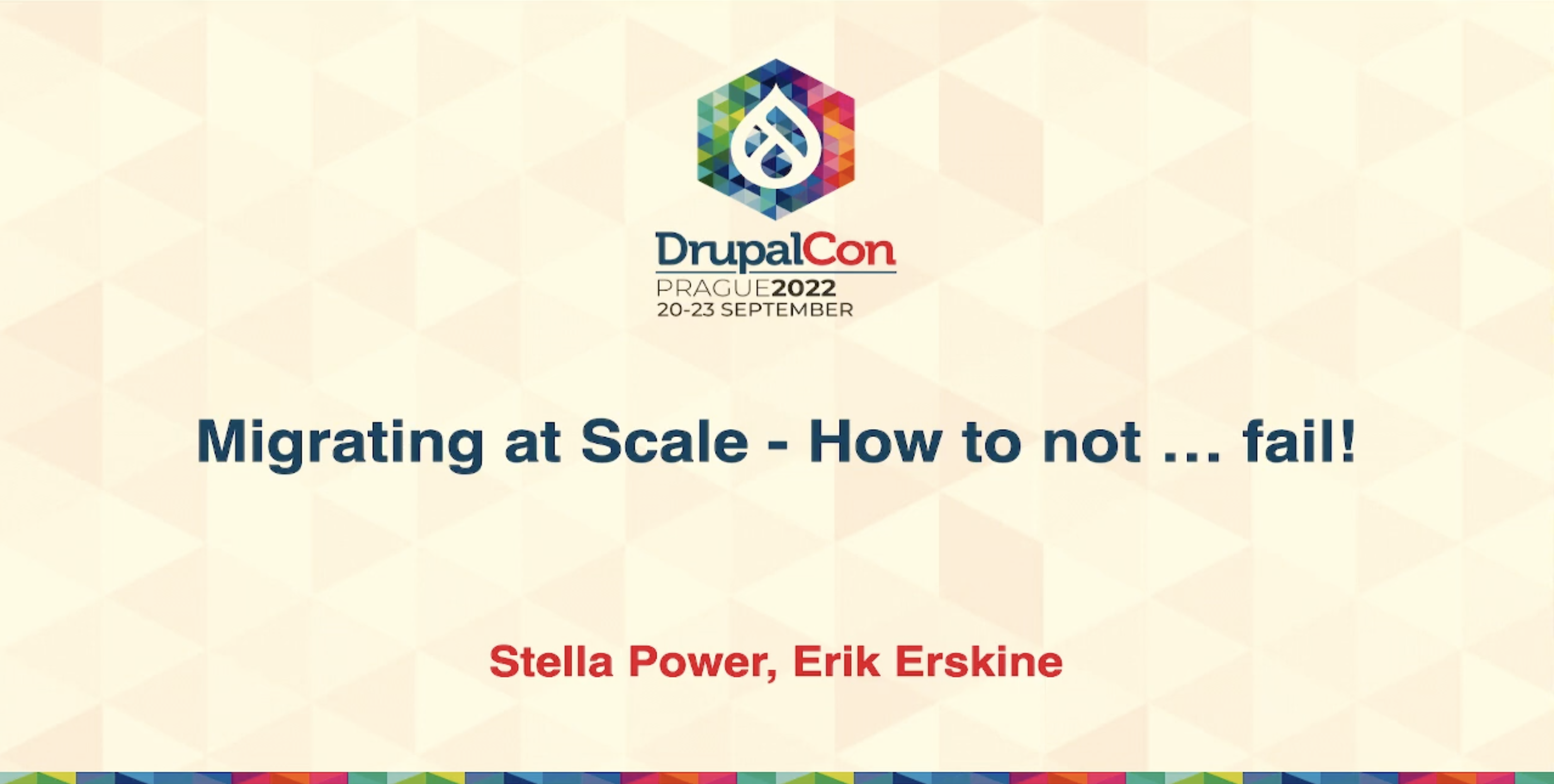 Migrating at Scale - How to not ... fail!