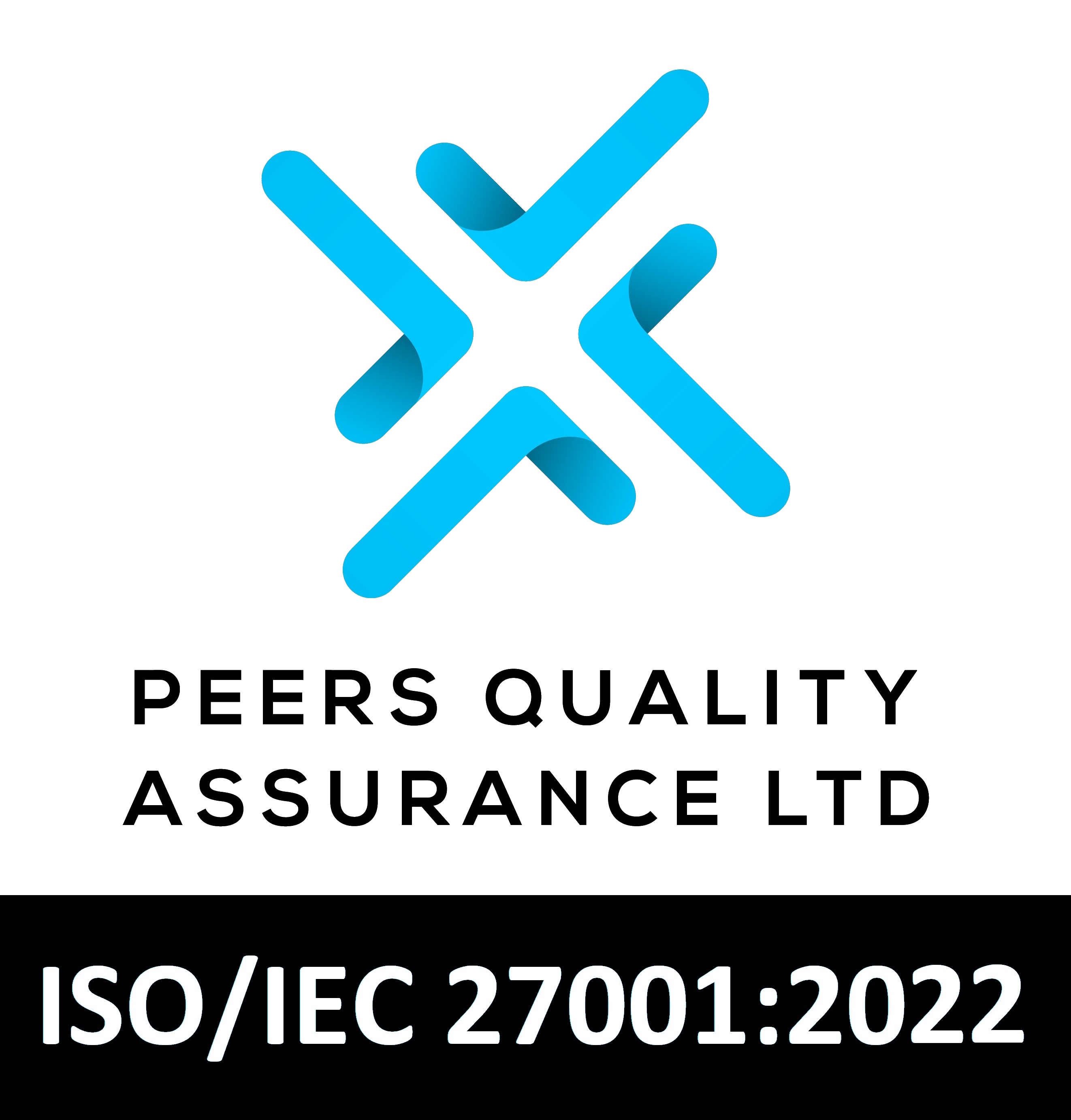 ISO 27001 certified badge