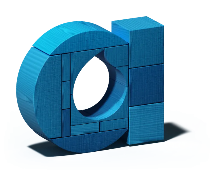 Annertech logo made of building blocks
