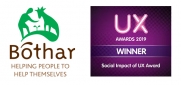 bothar logo winner of ux award