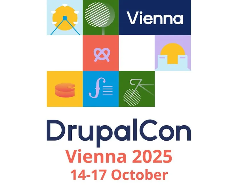 The DrupalCon Vienna logo